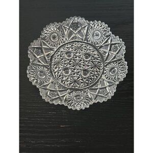 VTG Westmoreland Preserve/Salad Dish EAPG 1914 Sunburst and Arrows Pattern 7"